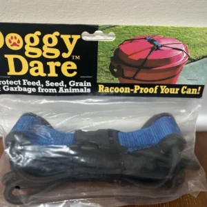 Outdoor TRASH CAN LOCK for Animals - Heavy Duty Bungee Cord Garbage Lid Strap