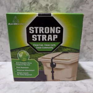 Blazer Brand Strong Strap Stretch Latch Universal Lid Lock for Trash Garbage Can