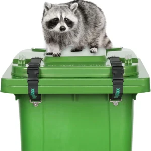 Trash Can Locks for Animals, Raccoon Bear Proof Trash Can Lock, Easy